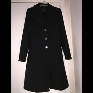 Banana Republic Black Wool Coat